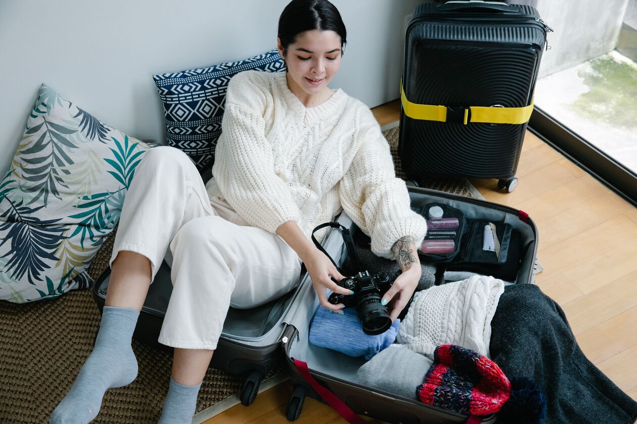 Organized luggage