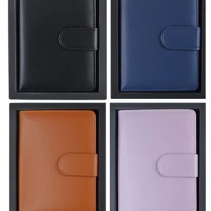 Passport Holder Travel Wallet PU Leather Organizer RFID Blocking for Men & Women